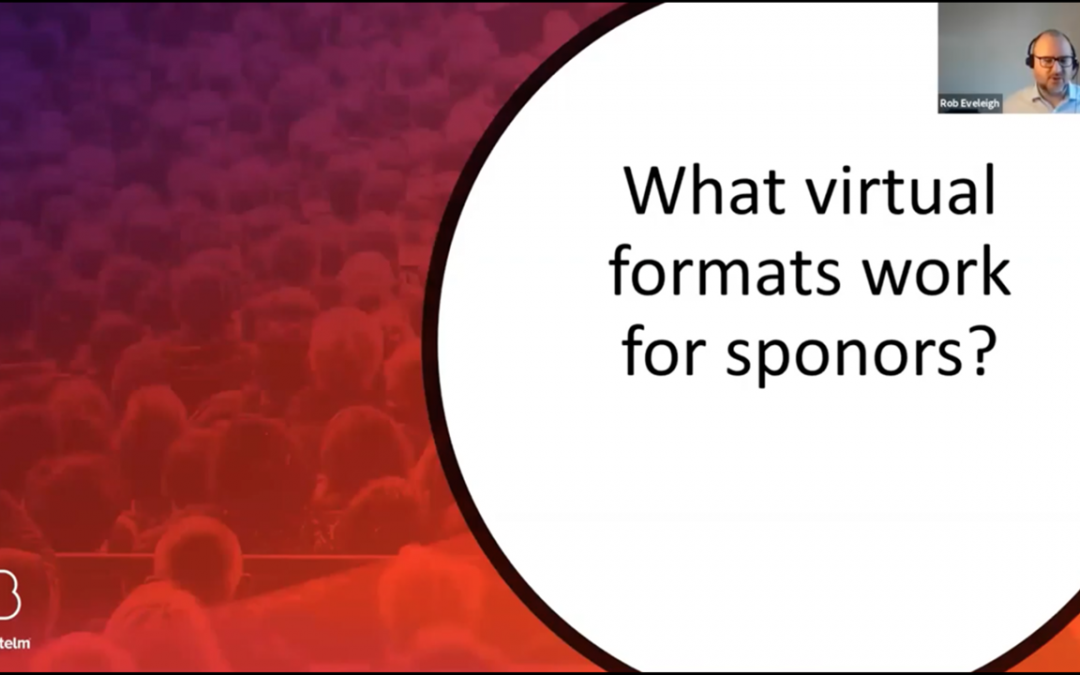 Brightelm webinar: Creating value for your sponsors in virtual events